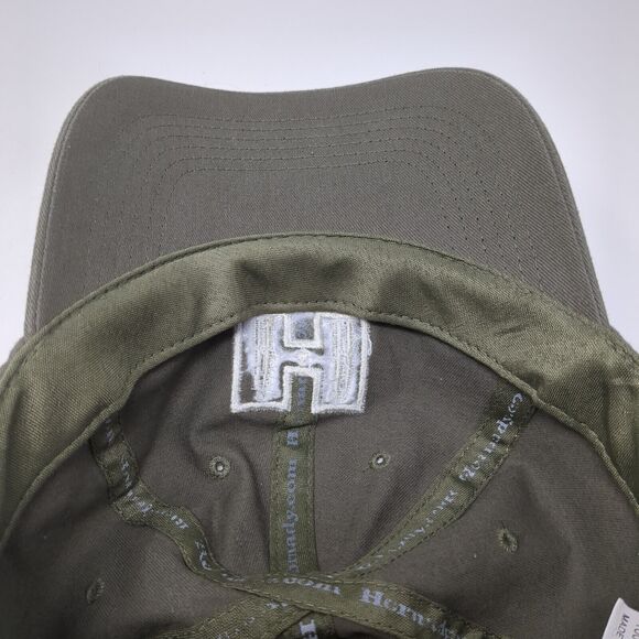 H Hornady Strapback Hat Green One Size Adjustable Embroidered 6 Panel - Picture 7 of 8